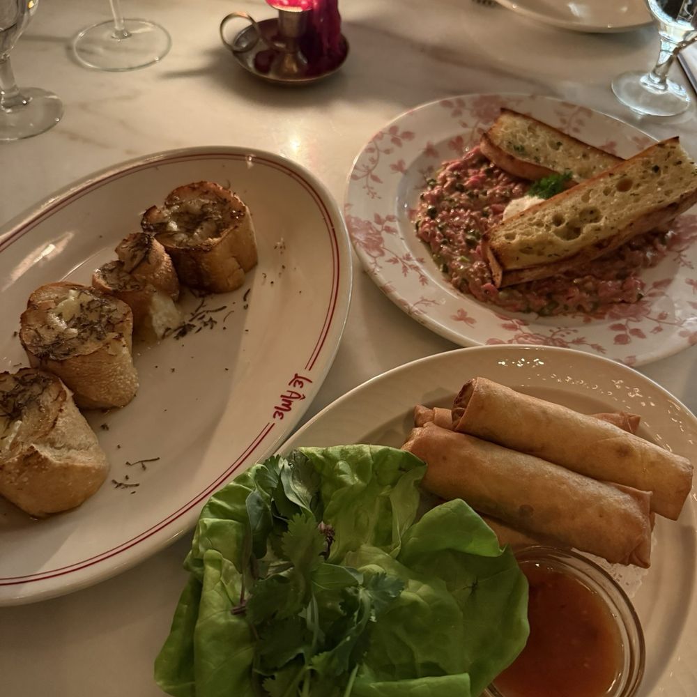 Le Ame - Duck spring rolls, Brie truffle baguette , and beef tartar - Steakhouses Near Me - Phoenix, Arizona