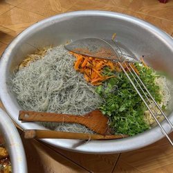 Lien Hoa Temple - Korea Noodles carrot to fu Silento