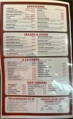 Menu photo 2 La Mesa Paris Paris, AR