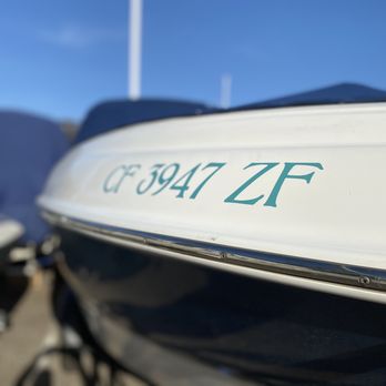 I Like Vinyl - Boat Registration Number - Signmaking Near Me I Like Vinyl - Boat Registration Number - Signmaking Near Me