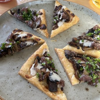Kumama - Mushroom Tarte - Comfort Food Near Me - Jasper, Alberta