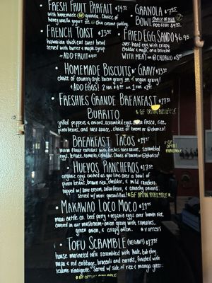 Menu photo 8 Freshies Maui Makawao, HI