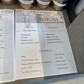 BoBaPoP Tea Bar - Menu - Bubble Tea Near Me - San Diego, California