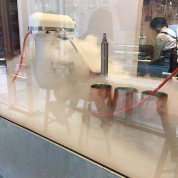 Mister - Nitrogen with ice cream in the Kitchen Aid stand mixer! - Ice Cream & Frozen Yogurt Near Me - Vancouver, British Columbia Mister - Nitrogen with ice cream in the Kitchen Aid stand mixer! - Ice Cream & Frozen Yogurt Near Me - Vancouver, British Columbia