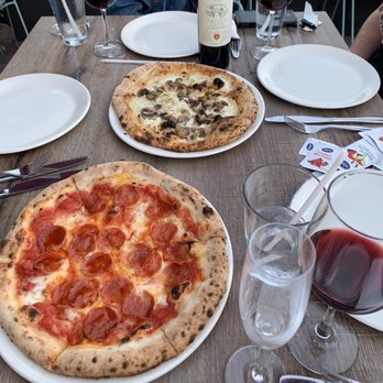 Del Lusso - Red and white pizza's - Pizza Near Me - Carlsbad, California Del Lusso - Red and white pizza's - Pizza Near Me - Carlsbad, California