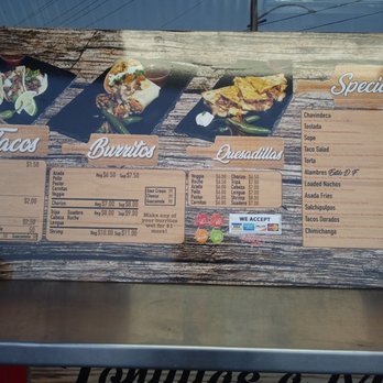 El Taco Loco - a menu for a mexican restaurant - Food Trucks Near Me - Modesto, California El Taco Loco - a menu for a mexican restaurant - Food Trucks Near Me - Modesto, California