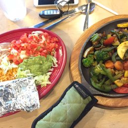 Vegetarian fajita Vegetarian fajita