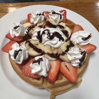 Anastasia Diner - Breakfast Waffle Combo - American Near Me - Saint Augustine, Florida Anastasia Diner - Breakfast Waffle Combo - American Near Me - Saint Augustine, Florida