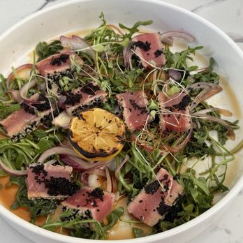 Stix - Ahi tuna tataki crudo - Asian Fusion Near Me - Findlay, Ohio Stix - Ahi tuna tataki crudo - Asian Fusion Near Me - Findlay, Ohio