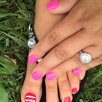 Luxury Nails - Pedicure with design, acrylic overlay. - Nail Salons Near Me - Sugar Land, Texas Luxury Nails - Pedicure with design, acrylic overlay. - Nail Salons Near Me - Sugar Land, Texas