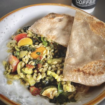 The Bakehouse - Mediterranean bowl with amazing pita. - Bakeries Near Me - Riverside, California The Bakehouse - Mediterranean bowl with amazing pita. - Bakeries Near Me - Riverside, California