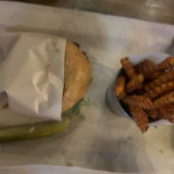 Gastro Grind Burgers - Bistro Burger with Regular Sweet Potato Fries - Burgers Near Me - Palm Desert, California Gastro Grind Burgers - Bistro Burger with Regular Sweet Potato Fries - Burgers Near Me - Palm Desert, California