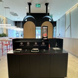 Inside.