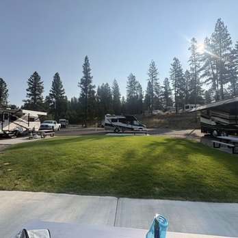 McCall RV Resort - our view from the group site. - Vacation Rentals Near Me - McCall, Idaho