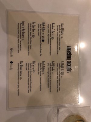 Menu photo 6 Labyrinth Bar & Kitchen San Jose, CA