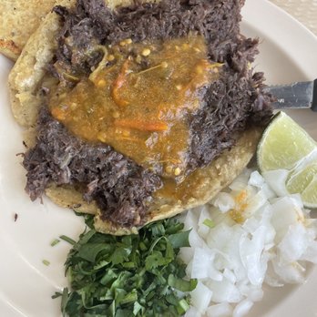 9-11 Cafe #2 - Barbacoa Gordita - Mexican Near Me - Brownsville, Texas 9-11 Cafe #2 - Barbacoa Gordita - Mexican Near Me - Brownsville, Texas