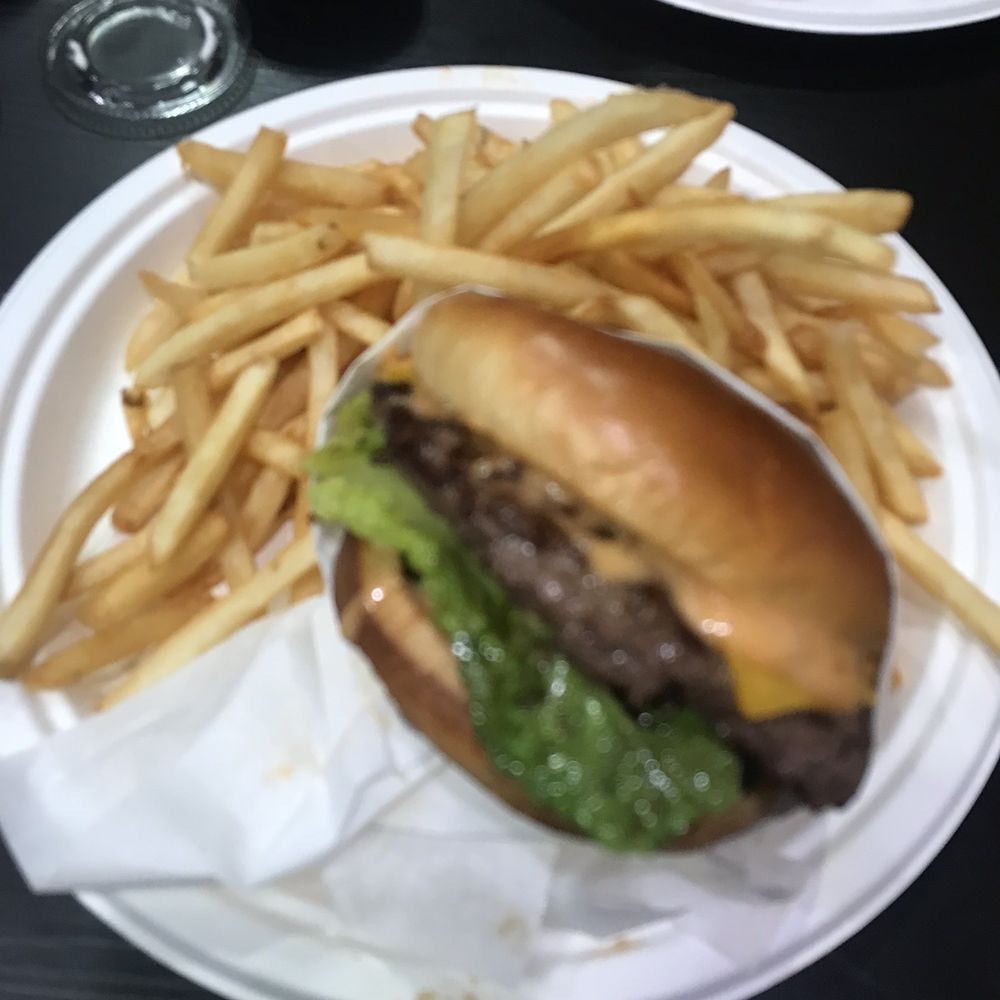 818 Chicken - Smashburger with fries - Chicken Shop Near Me - Glendale, California