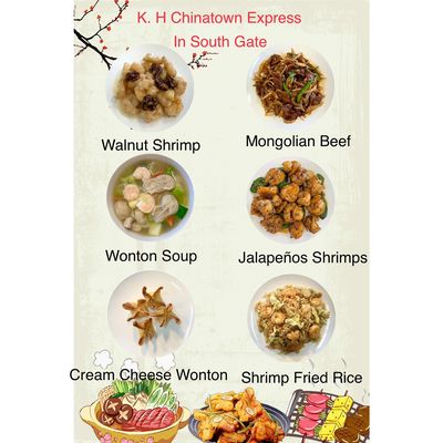 Menu photo 4 K. H Chinatown Express South Gate, CA