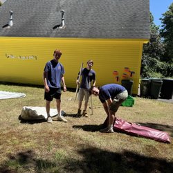 Mackay Ace Hardware - Packing the tent
