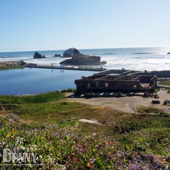 Sutro Baths - View from the top before you hike down near the ruins. - Beaches Near Me - San Francisco, California