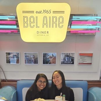 Bel Aire Diner - In the infamous, brand new booth, featured in Gordon Ramsey's Kitchen Nightmares! - Diners Near Me - Astoria, New York Bel Aire Diner - In the infamous, brand new booth, featured in Gordon Ramsey's Kitchen Nightmares! - Diners Near Me - Astoria, New York
