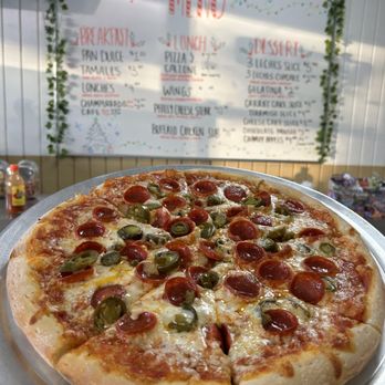 GG's Bakery & Kitchen - 14'' Pizza pepperoni & Jalapenos - Pizza Near Me - Garden Grove, California