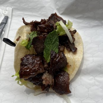 Chopsticks+Forks - "Turned meat" in a taco with maple syrup - Food Tours Near Me