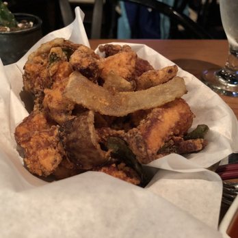 Vanessa's Bistro - Crispy Fried Chicken Breast , Fried Onions & Jalapenos w/Spicy Lime & Pepper Dipping Sauce $9.75- not very good - Vietnamese Near Me - Walnut Creek, California