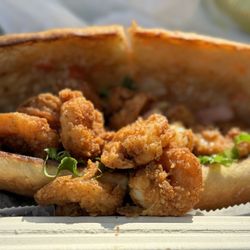 St Paul Fish Company - Shrimp Po Boy.