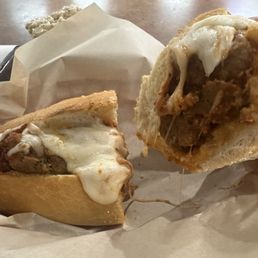 Meatball Hot Sandwich Meatball Hot Sandwich