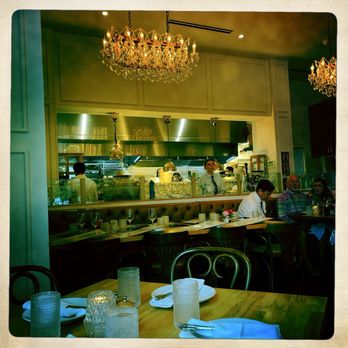 Ciccio Trattoria - Open kitchen to the side, gives the room a real authentic feeling. - Italian Near Me - McKinney, Texas