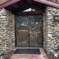 Timbers At Chama - Front Entrance to lodge.