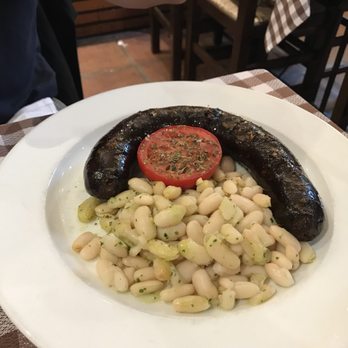 Taverna El Glop - Black sausage with harcot - Spanish Near Me - Barcelona, B Taverna El Glop - Black sausage with harcot - Spanish Near Me - Barcelona, B