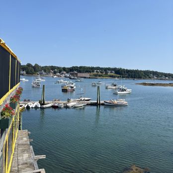 Thurston's Lobster Pound - View of Bass Harbor from the Restaurant. - Seafood Near Me - Bernard, Maine Thurston's Lobster Pound - View of Bass Harbor from the Restaurant. - Seafood Near Me - Bernard, Maine
