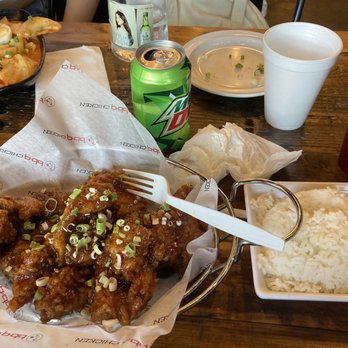 bb.q Chicken - Galbi Boneless Steamed Rice - Korean Near Me - Arlington, Texas bb.q Chicken - Galbi Boneless Steamed Rice - Korean Near Me - Arlington, Texas