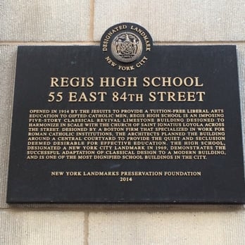 Regis High School - 7/24/16 - Middle Schools & High Schools Near Me - New York, New York Regis High School - 7/24/16 - Middle Schools & High Schools Near Me - New York, New York