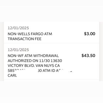 Valley Value Center - ATM SCAM! Charged $6.50 total to take out $40.00 when only showed it would be charged $3.50. - Thrift Stores Near Me - Valley Glen, California
