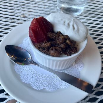 Cafe Degas - Panna cotta - French Near Me - New Orleans, Louisiana Cafe Degas - Panna cotta - French Near Me - New Orleans, Louisiana