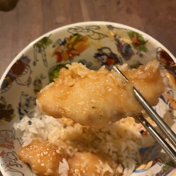Mannen Japanese Restaurant - This is supposed to be sesame chicken?? - Japanese Near Me - Ridgefield, Connecticut