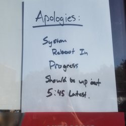 GNC - Really guys? Guess I'll browse across the street then at competitor which shall not be named.