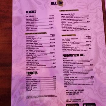 Dr Limon Ceviche - Desserts Near Me - Homestead, Florida