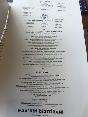 Menu photo 2 Msa'nin Restoranı Istanbul, 34