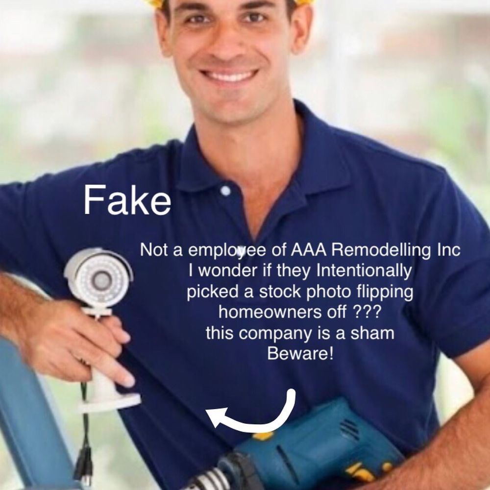 AAA Remodels inc - Fake photos on their websites - Handyman Near Me - Dobbs Ferry, New York