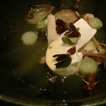 The Aviary - mushroom soup thingy....a-mazing. Every bite was different. - Cocktail Bars Near Me - Chicago, Illinois The Aviary - mushroom soup thingy....a-mazing. Every bite was different. - Cocktail Bars Near Me - Chicago, Illinois