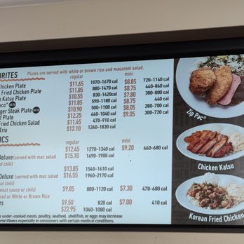 Zippy's McCully - Menu - Fast Food Near Me - Honolulu, Hawaii