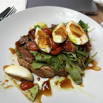 MoonGoat Coffee Roasters - Deluxe Avocado Toast - pretty good - Coffee Roasteries Near Me - Costa Mesa, California