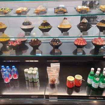 Sul & Beans - Desert display - Desserts Near Me - Cupertino, California Sul & Beans - Desert display - Desserts Near Me - Cupertino, California