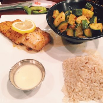 Leo's Asian Bistro - Blackened cod with grilled zucchini. To die for! - Asian Fusion Near Me - Lindale, Texas Leo's Asian Bistro - Blackened cod with grilled zucchini. To die for! - Asian Fusion Near Me - Lindale, Texas