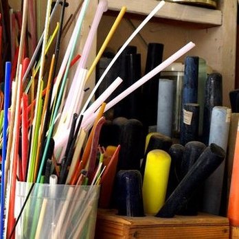 Twisted Glass - London's Beautiful Mess - Glass Blowing Near Me - Fort Worth, Texas