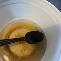 Crab Town - What left of the shrimp Udon soup....so yummy
